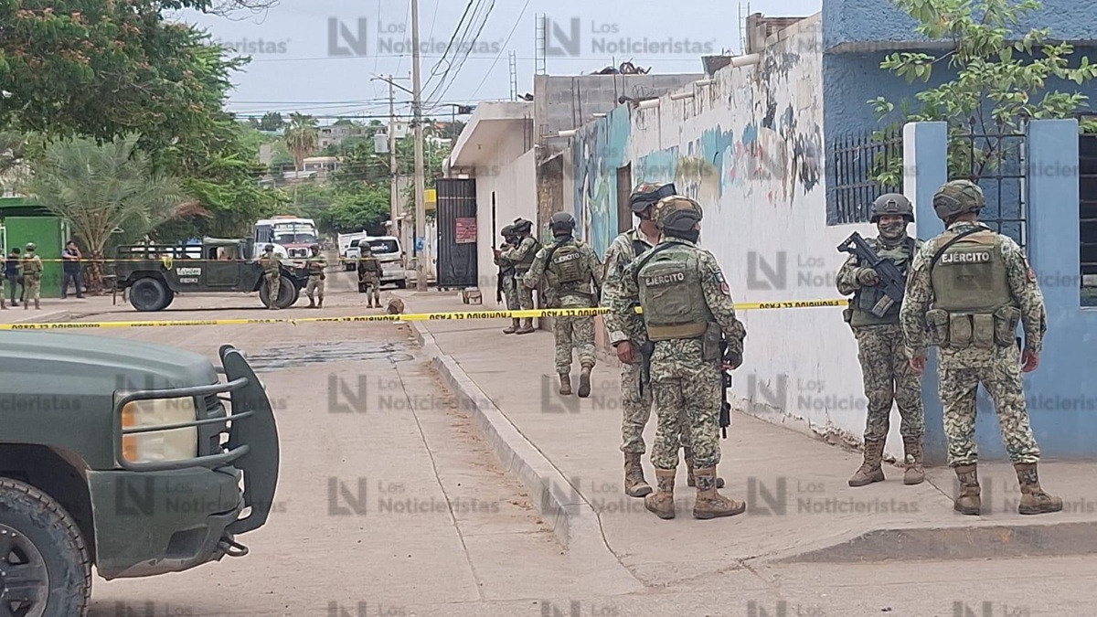 Ejecutan a hombre en la colonia 5 de Febrero, en Culiacán