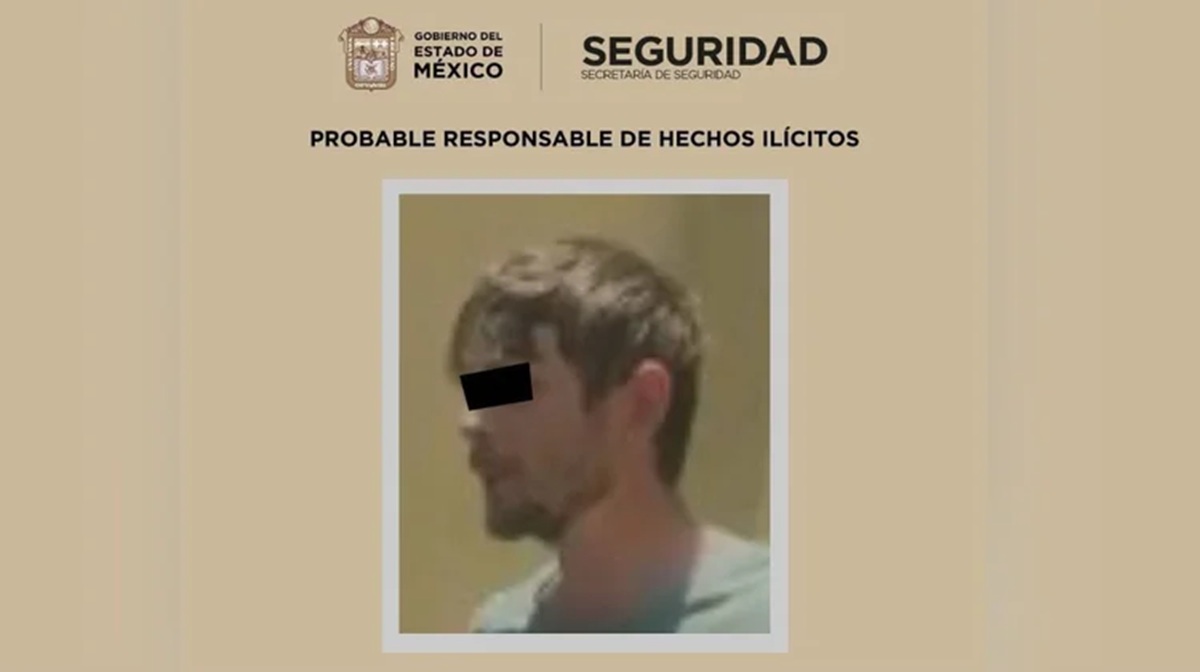 Estadounidense detenido en Estado de México