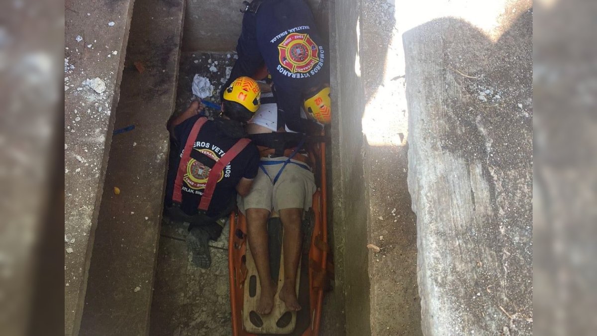 hombre cae dentro de una tumba3