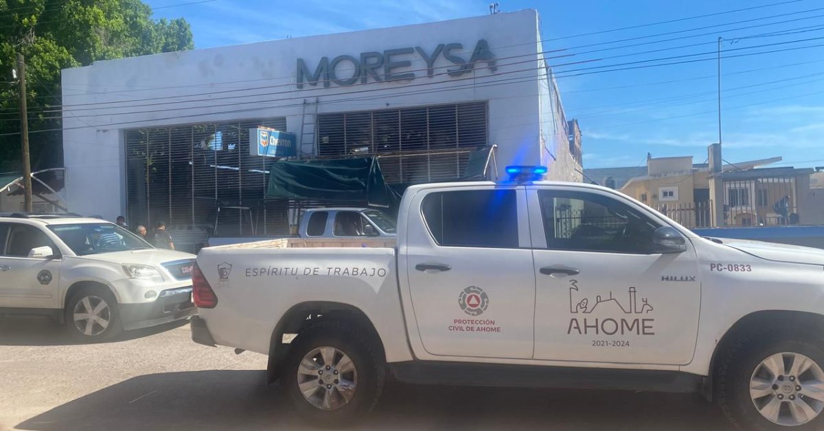 hombre se electrocuta en taller de los mochis sinaloa