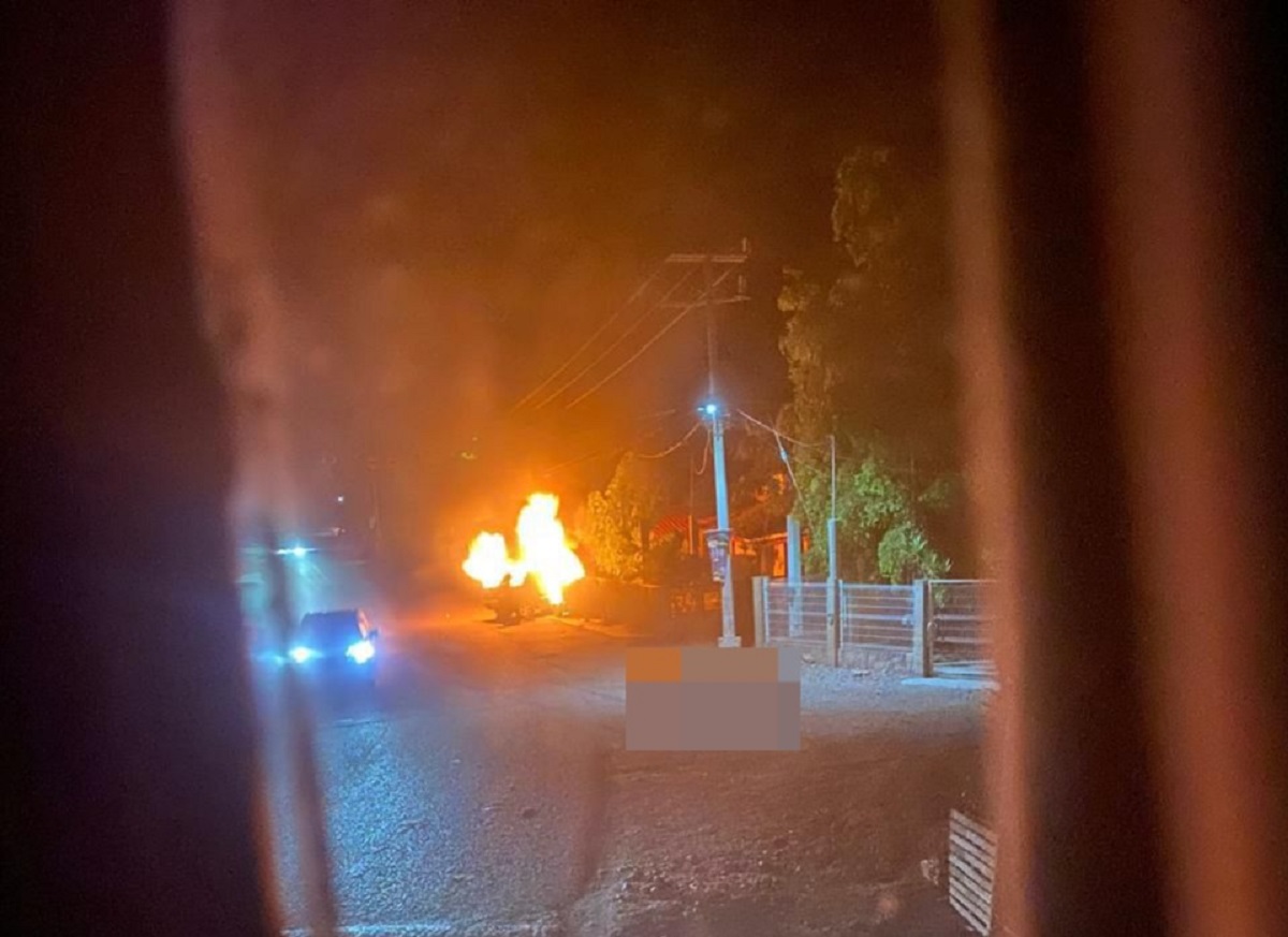 Reportan un hombre asesinado y una camioneta incendiada en Portaceli, Eldorado