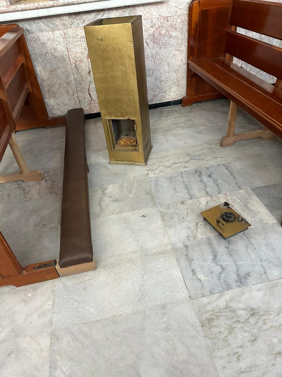 iglesia despojada de los mochis robo