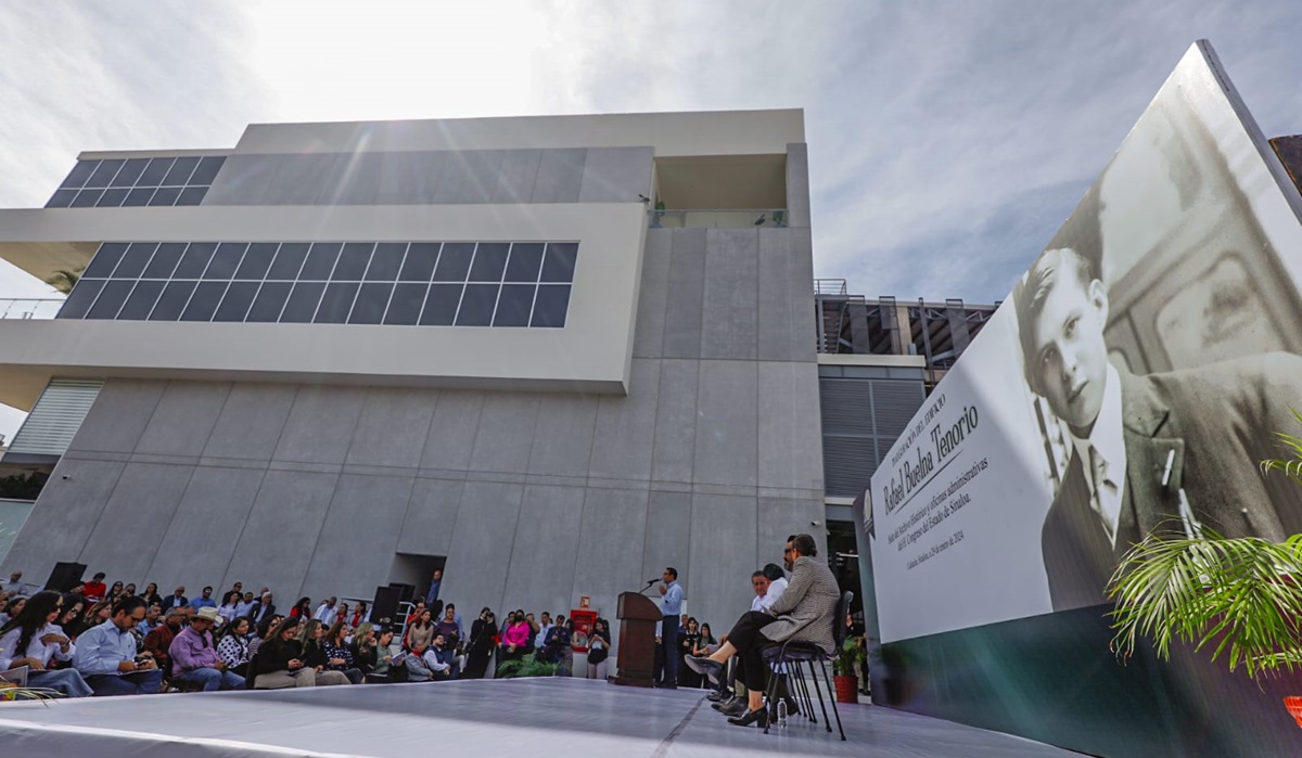 Inauguran edificio de Archivo Histórico y oficinas administrativas del Congreso de Sinaloa