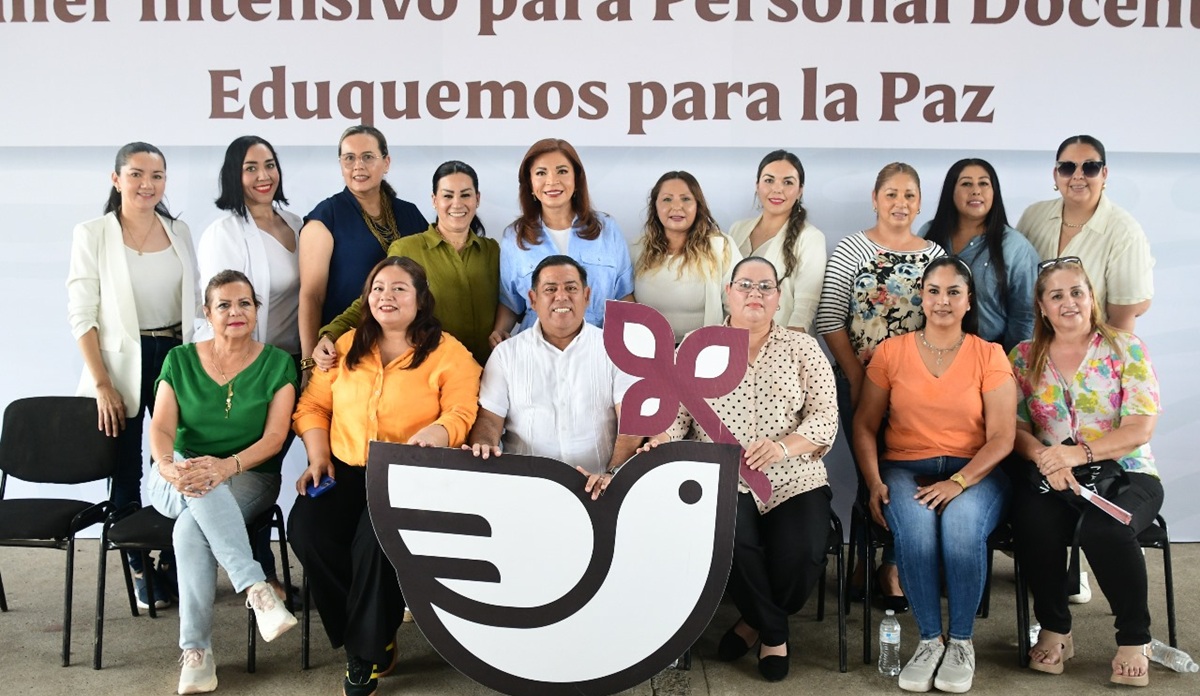 Inician talleres para maestros de Sinaloa sobre la construcción de la paz