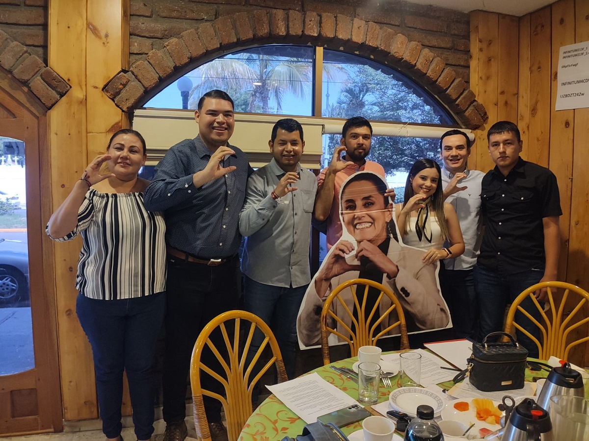 Jóvenes crean frente de apoyo a Claudia Sheinbaum en Guasave