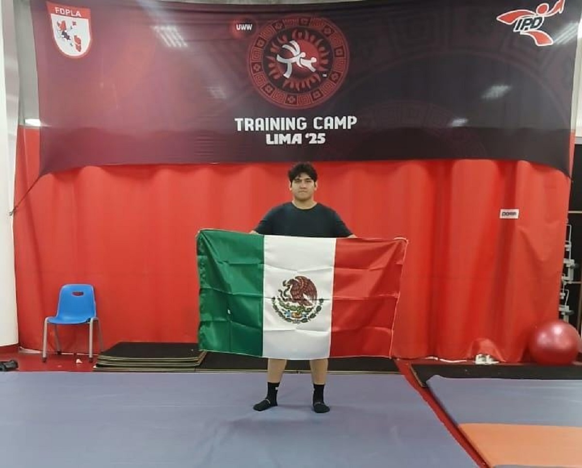 Sinaloense Leonardo Guerrero representará a México en Panamericano de Luchas Asociadas