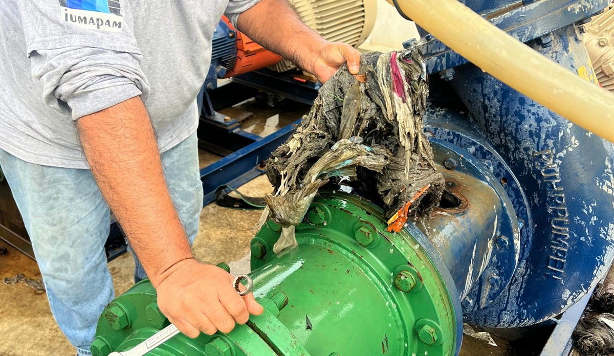 Jumapam limpian cárcamos de bombeo en Mazatlán