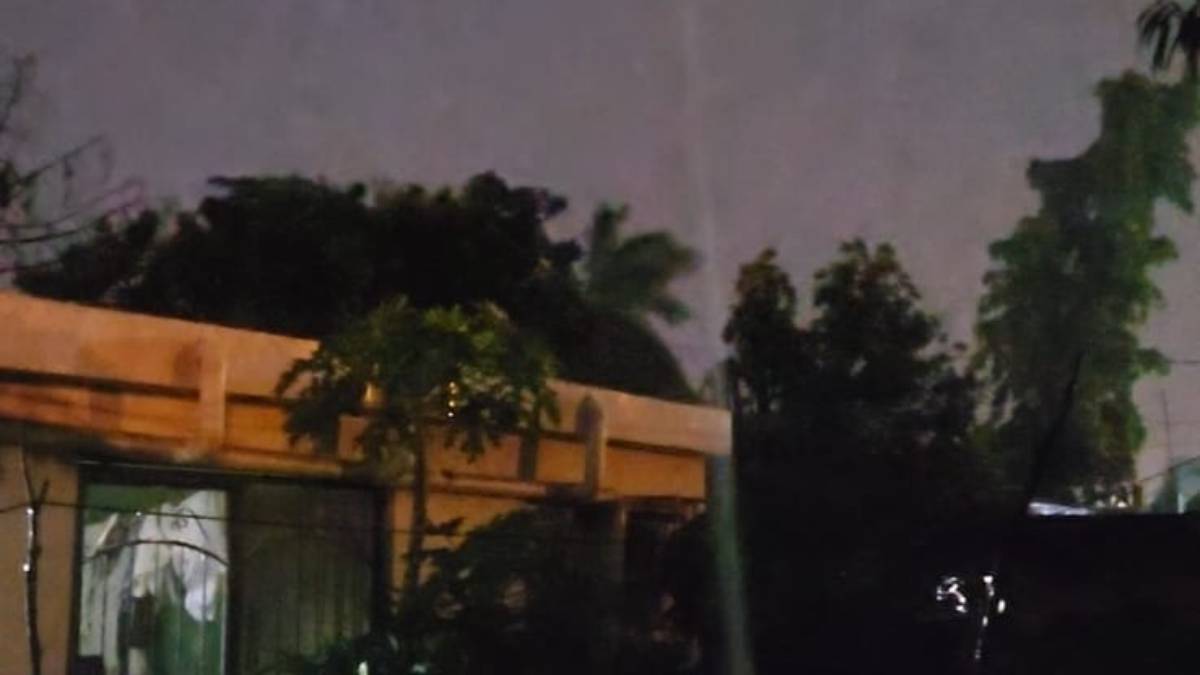 llego el agua a guasave y sinaloa municipio llueve con truenos y relampagos