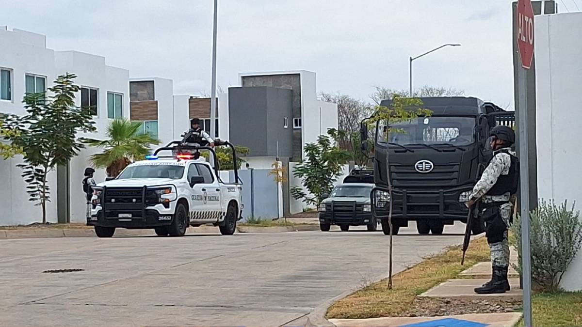Megaoperativo por tierra y aire al oriente de Culiacán