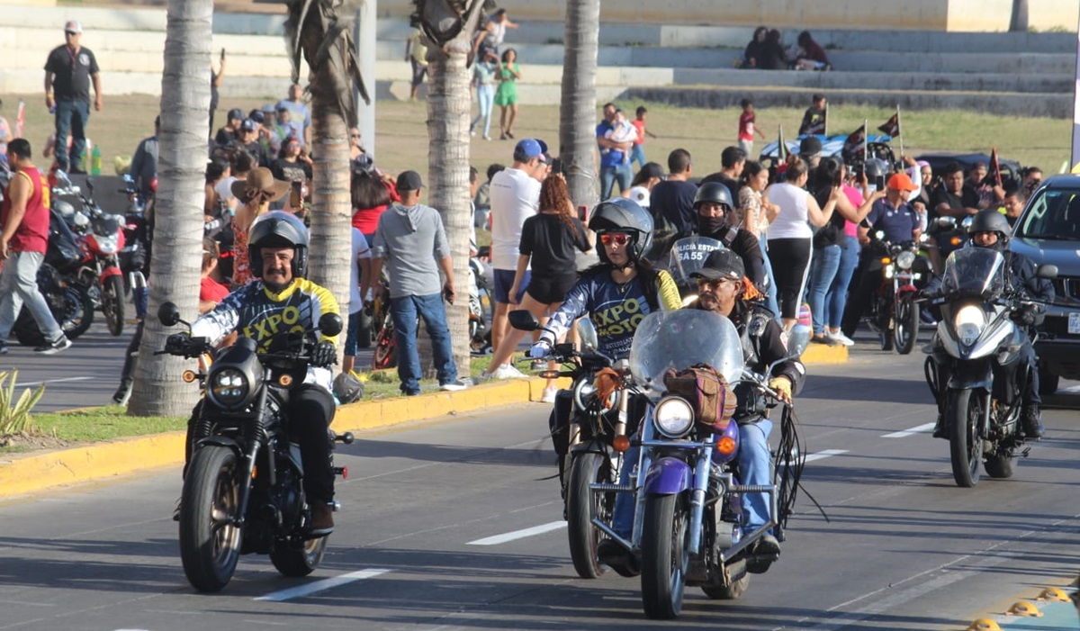 Motociclistas en Mazatlán