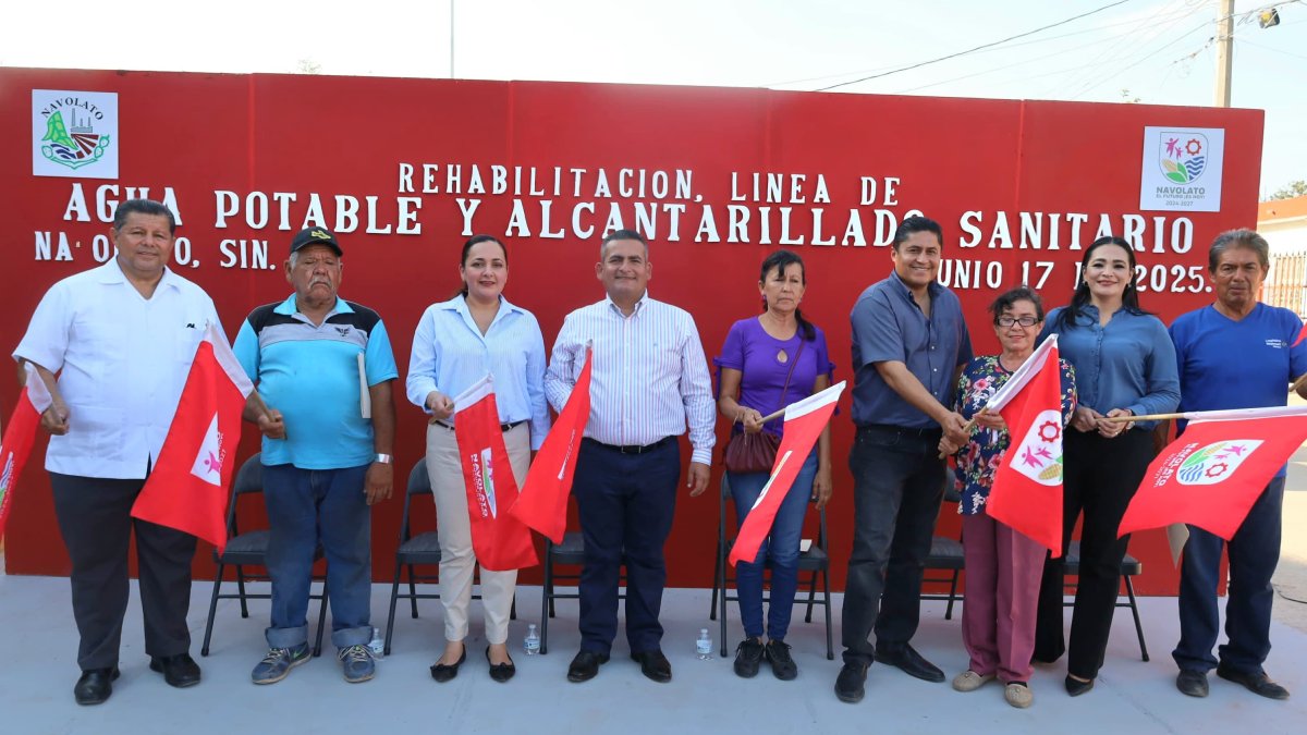 Navolato construye obras que fortalecen los servicios públicos