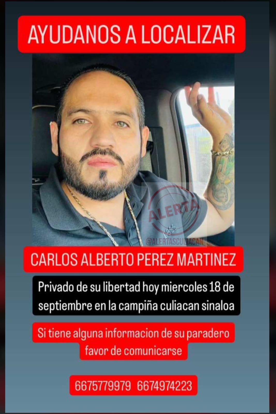 Papá e hijo 'levantados' ya son buscados por las autoridades