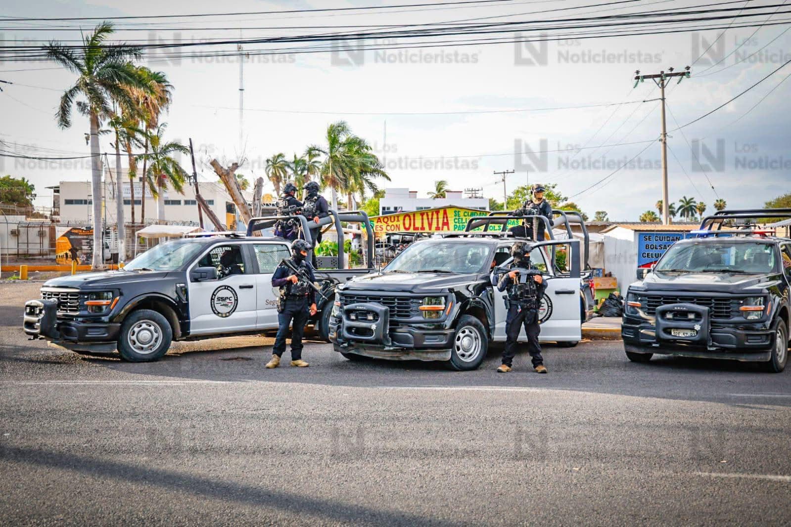 Patrullas de la SSPC en Sinaloa