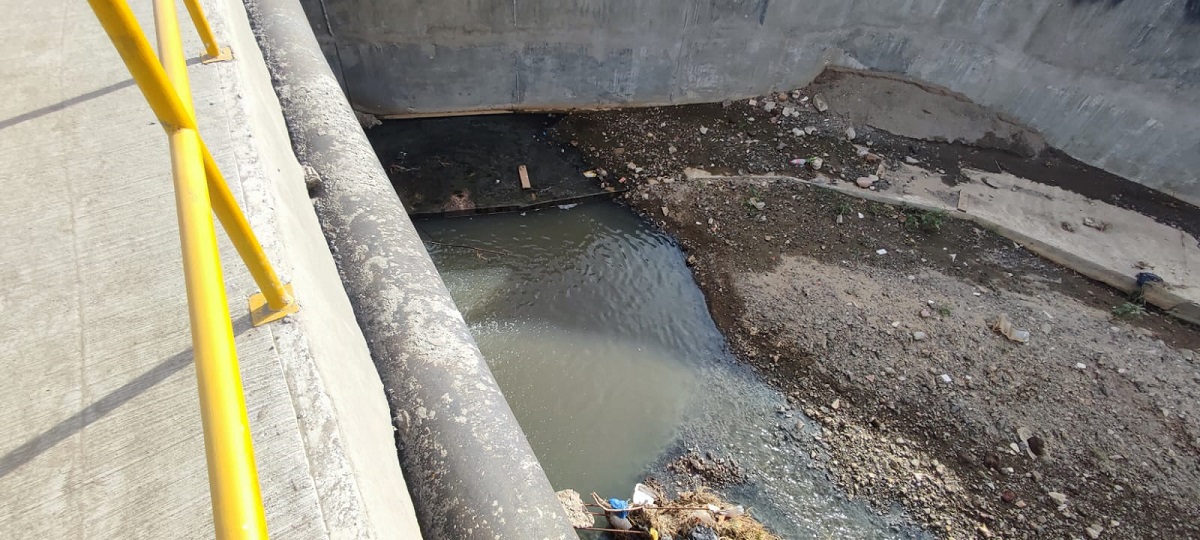 Problemas de drenaje en Mazatlán