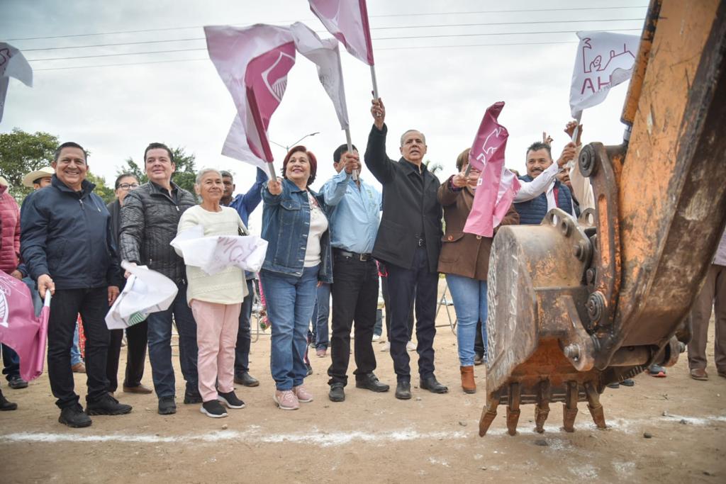 Tras años esperando drenaje sanitario se le hace justicia a ejido Dolores Hidalgo, en Ahome