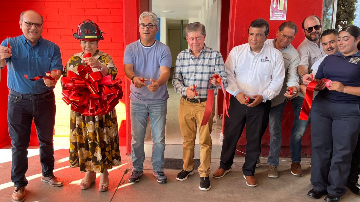 Reinauguran áreas operativas de Bomberos de Guasave