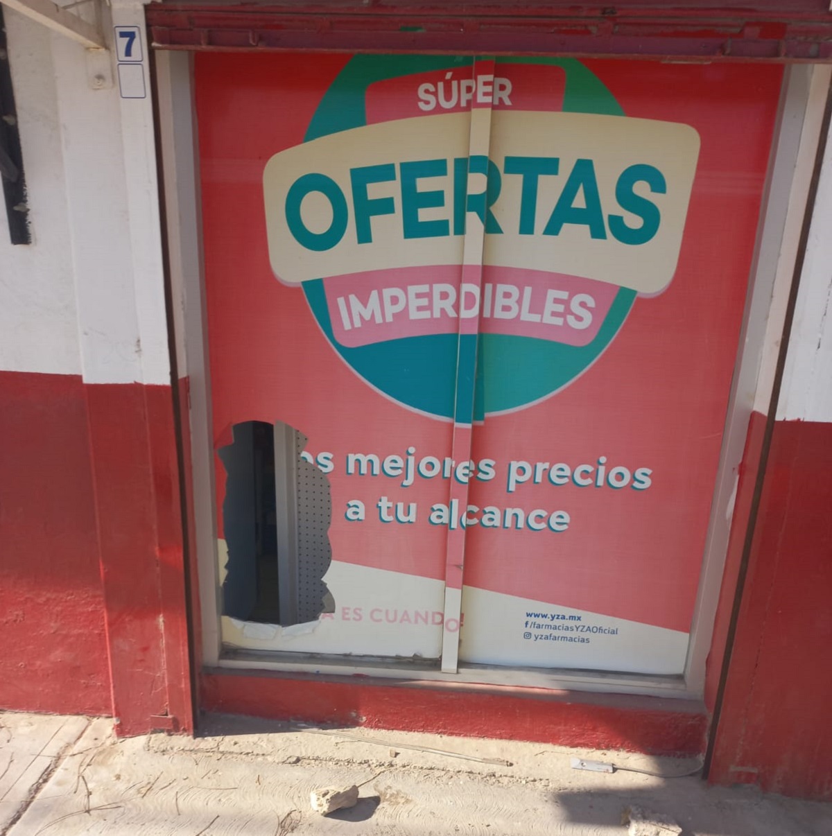 Roban en farmacia de Leyva Solano, Guasave; se llevaron lubricantes  corporales y galletas | Los Noticieristas