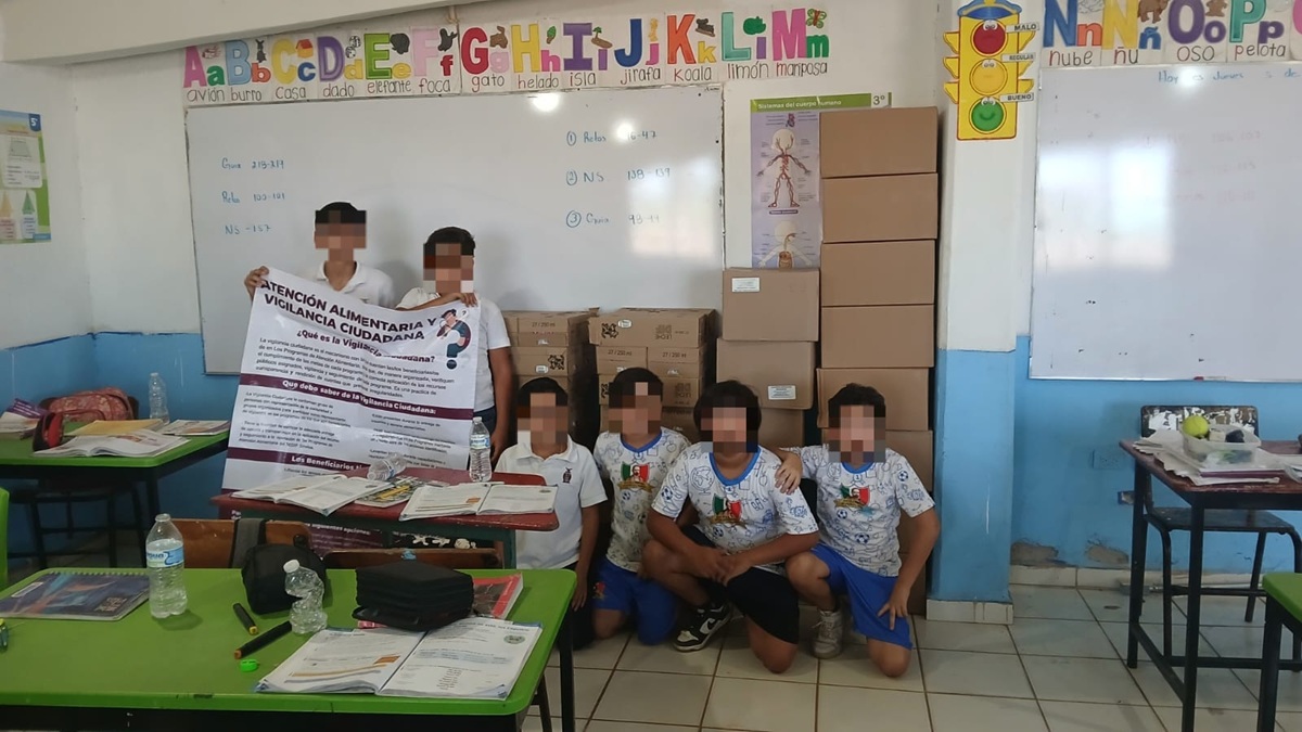 Termina entrega de desayunos escolares fríos en Mazatlán