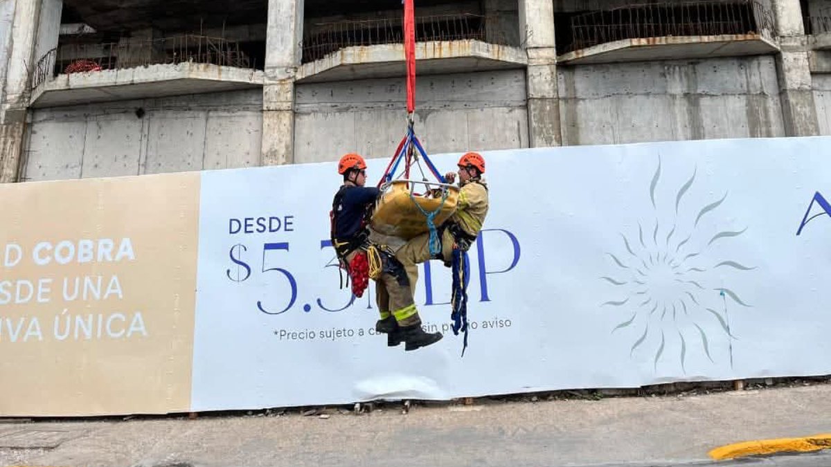 recate de trabajador empalado tras caída