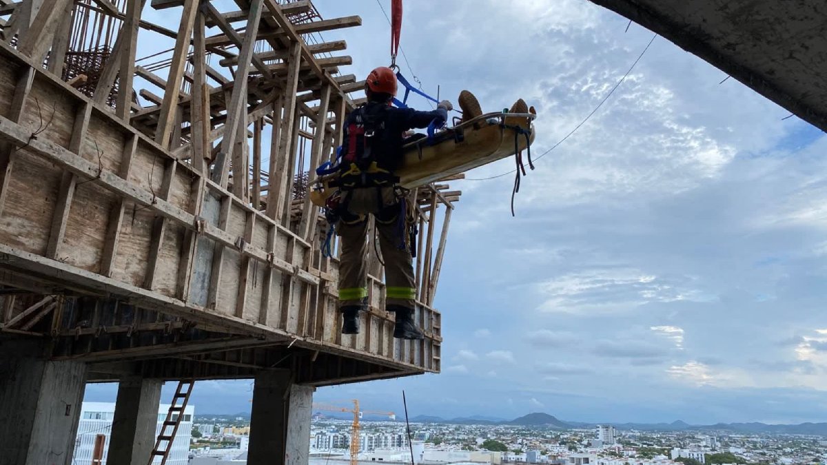 recate de trabajador empalado tras caída