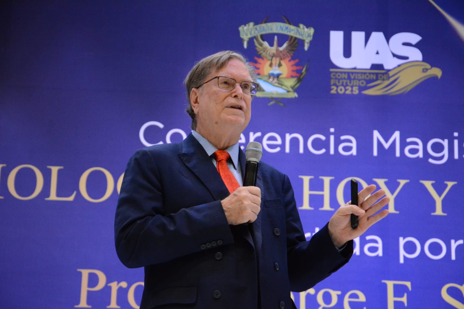 Conferencia sobre Cosmología en la UAS a cargo del Premio Nobel de Física George F. Smoot