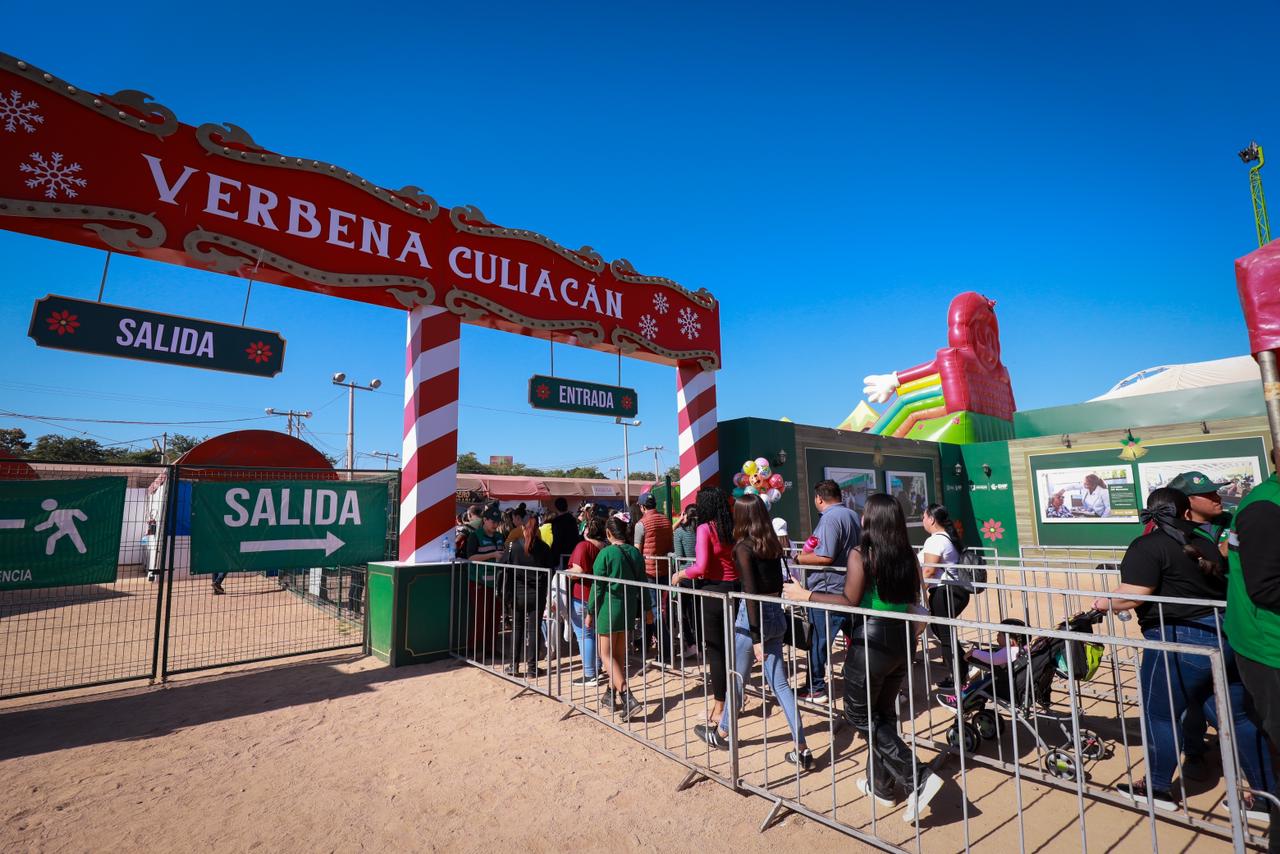 Más de 3 mil personas disfrutaron de forma gratuita el último día de la verbena Culiacán edición 2023